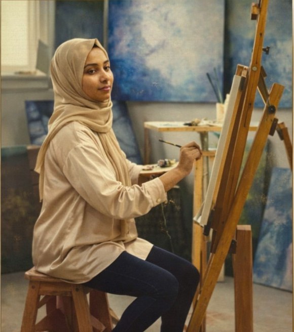 Saara at Work