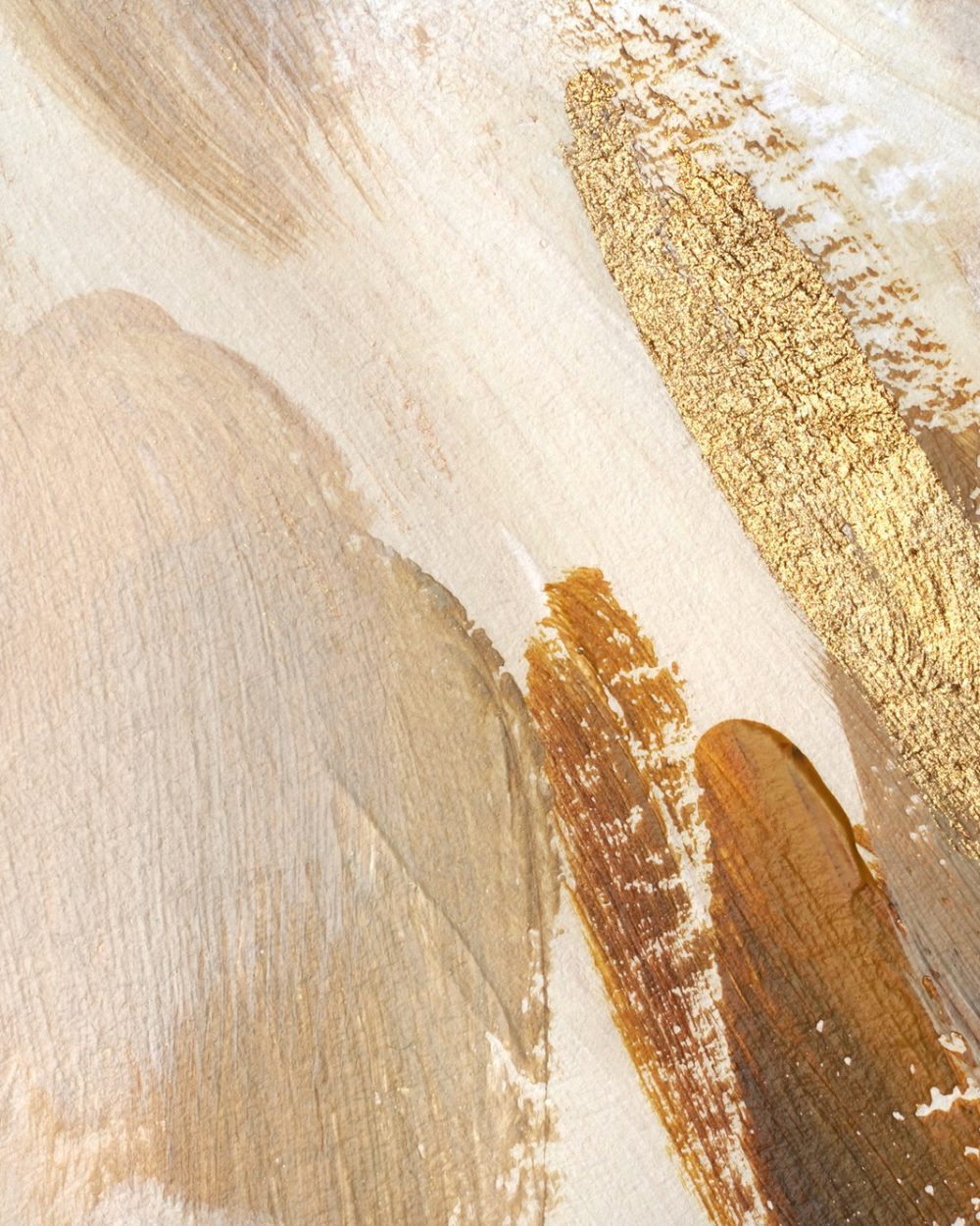 Gold Leaf Texture, Close Up